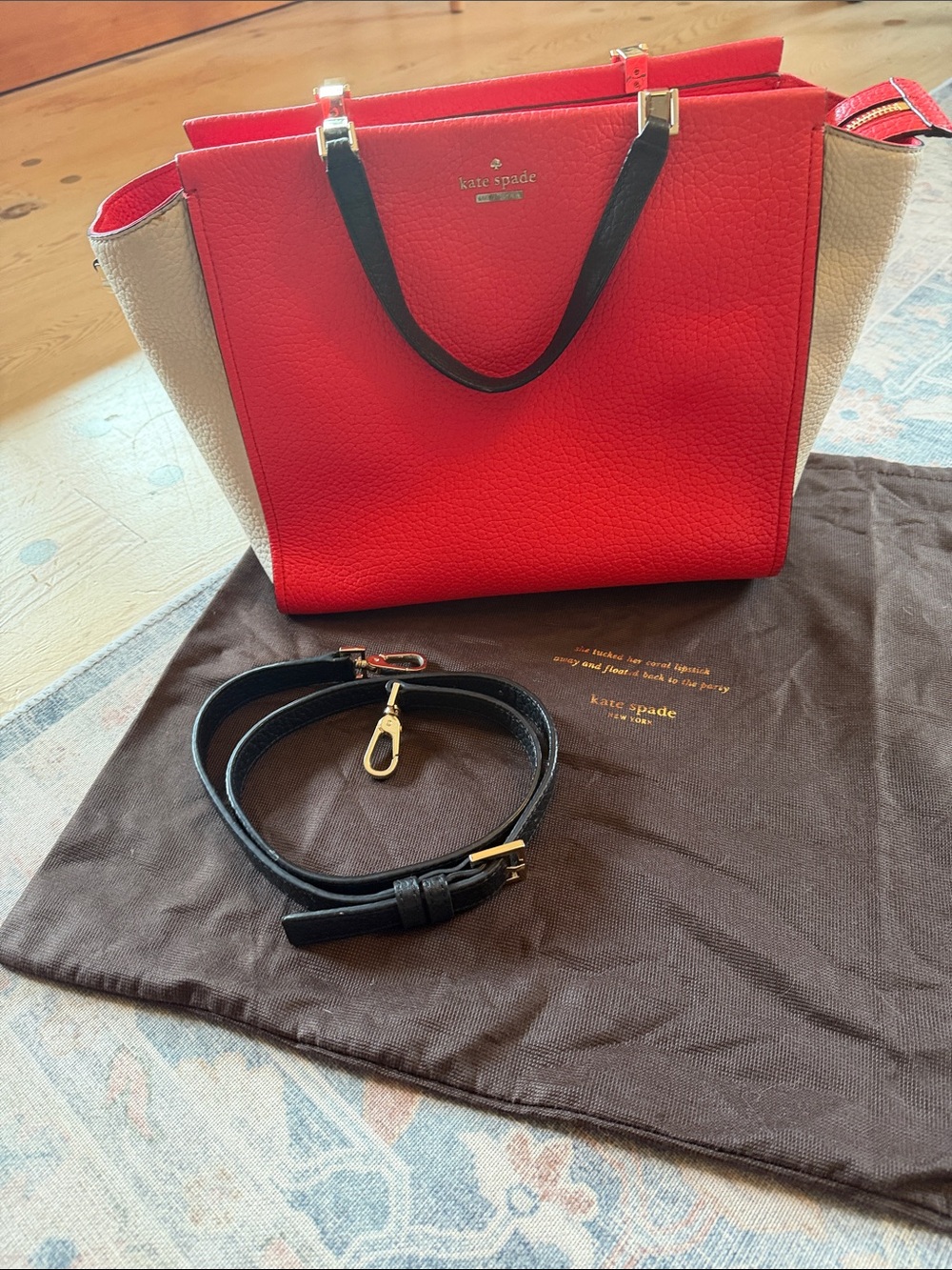 BNWOT Kate Spade Leather Shoulder Purse